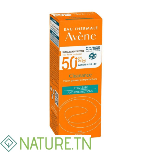 AVENE CLEANANCE SOLAIRE SPF50+ ULTRA LEGER ANTI IMPERFECTION 50ML 1