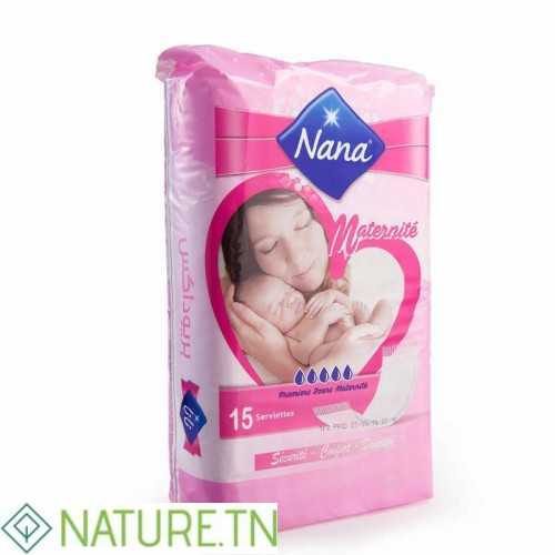 NANA SERVIETTE MATERNITE PERIODEX 15 PIECES 1