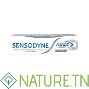 SENSODYNE DENTIFRICE RAPIDE ACTION BLANCHEUR 75ML