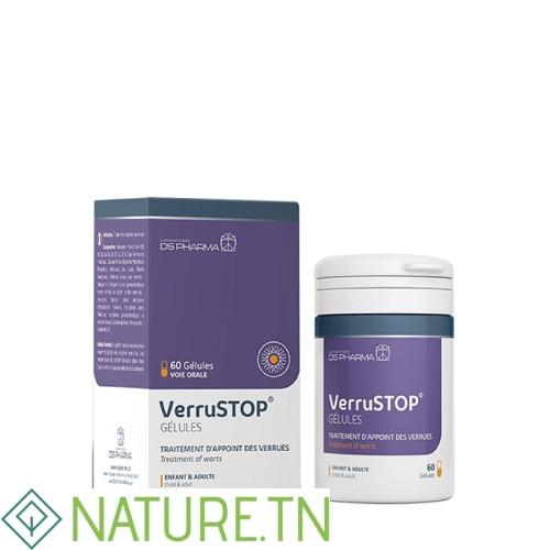 VERRUSTOP TRAITEMENT D'APPOINT DES VERRUES 60 GELULES 2