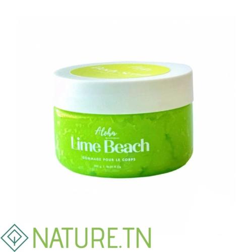 INODERMA ALOHA BODY SCRUB LIME BEACH 300GR 2