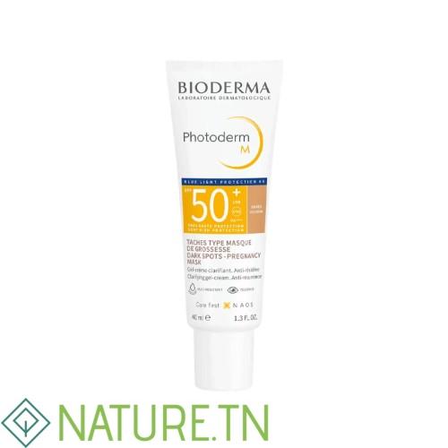 BIODERMA PHOTODERM M GEL CREME TEINTE DOREE SPF50+ 40ML 3 BIODERMA PHOTODERM M GEL CREME TEINTE DOREE SPF50+ 40ML