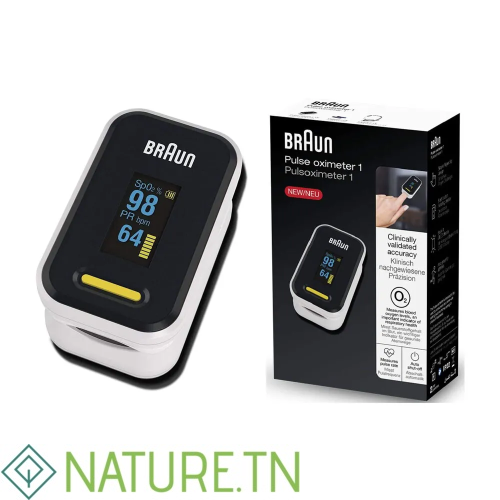 BRAUN OXYMÈTRE DE POULS 1 3 BRAUN OXYMÈTRE DE POULS 1