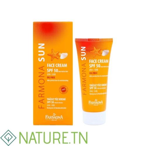 FARMONA SUN CREME VISAGE OIL FREE SPF50 50ML 1