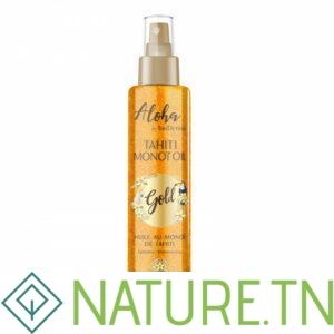 INODERMA ALOHA HUILE DE MONOI DE TAHITI PAILLETEE GOLD SPRAY 150ML