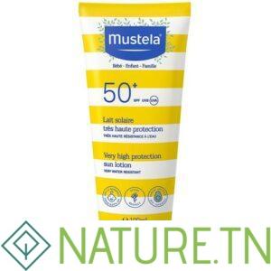 MUSTELA LAIT SOLAIRE TRES HAUTE PROTECTION SPF50+ 100ML