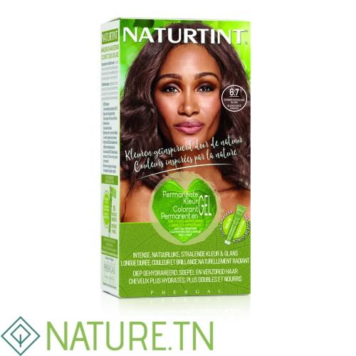 NATURTINT COLORATION PERMANANTE 6.7 BLOND FONCE MARRON 170 ML 2