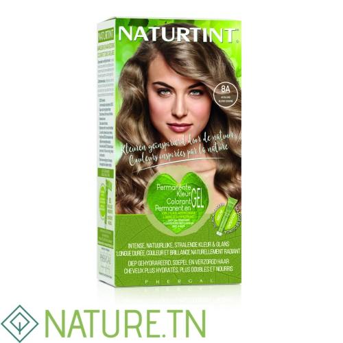 NATURTINT COLORATION PERMANANTE 8A BLOND CENDRÉ 170 ML 2 NATURTINT COLORATION PERMANANTE 8A BLOND CENDRÉ 170 ML 2
