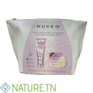 NUXE TROUSSE HAIR PRODIGIEUX LEAVE IN CREAM 100ML+BROSSE CHEVEUX