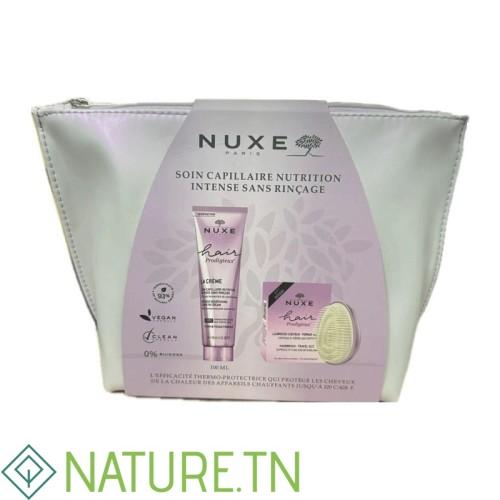 NUXE TROUSSE HAIR PRODIGIEUX LEAVE IN CREAM 100ML+BROSSE CHEVEUX 3 NUXE TROUSSE HAIR PRODIGIEUX LEAVE IN CREAM 100ML+BROSSE CHEVEUX