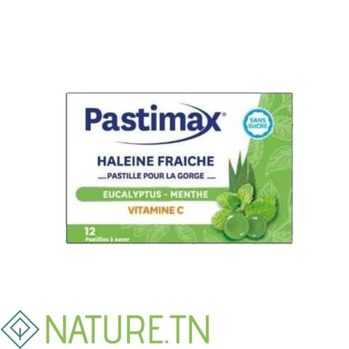 PASTIMAX HALEINE FRAICHE EUCALYPTUS MENTHE 12 PASTILLES A SUCER 2