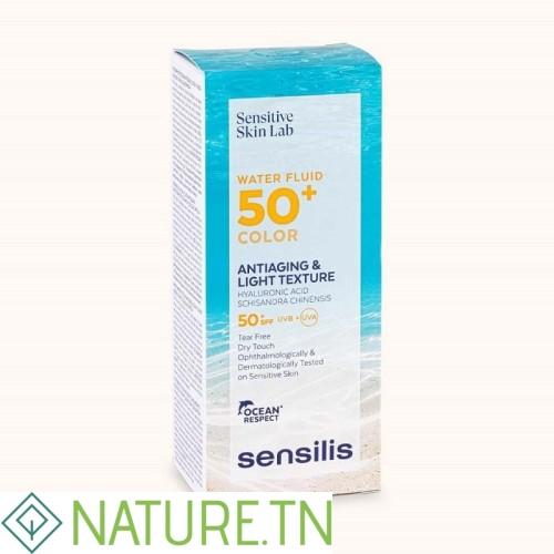 SENSILIS SENSITIVE SKIN WATER FLUID TEINTE SPF50+ 40ML 1
