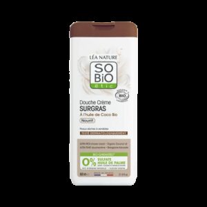 SO BIO DOUCHE CREME SURGRAS A L’HUILE DE COCO BIO 650 ML