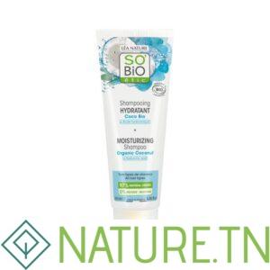 SO BIO SHAMPOOING HYDRATANT COCO BIO+ACIDE HYALURONIQUE 250ML