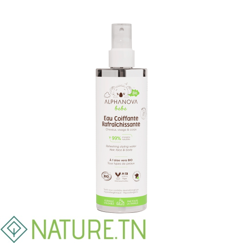 ALPHANOVA EAU COIFFANTE RAFRAICHISSANTE BIO 200ML 2