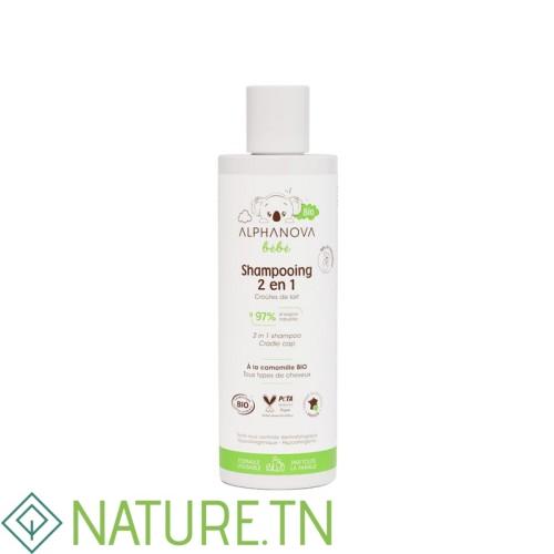 ALPHANOVA SHAMPOING 2EN1 BIO 200ML 2