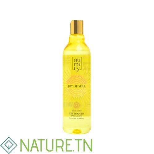 AURACY GEL DOUCHE ENERGISANT JOY OF SOUL BERGAMOTE ET BAMBOO 400ML 1