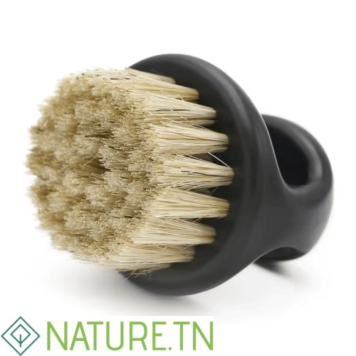 AZAL BROSSE DE BARBIER EN NOIR POUR HOMMES BC1-3 1