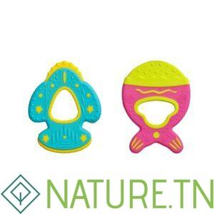 BABY PUR ANNEAU MULTICOLORE 4M+