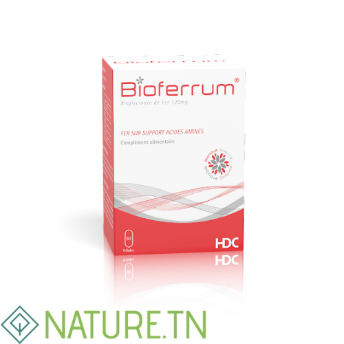 BIOFERRUM BOITE DE 60 GELULES 3 BIOFERRUM BOITE DE 60 GELULES