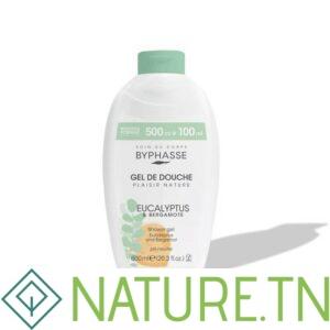 BYPHASSE GEL DE DOUCHE EUCALYPTUS & BERGAMOTE 600ML