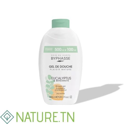 BYPHASSE GEL DE DOUCHE EUCALYPTUS & BERGAMOTE 600ML 3 BYPHASSE GEL DE DOUCHE EUCALYPTUS & BERGAMOTE 600ML