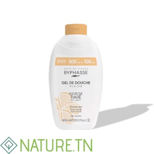 BYPHASSE GEL DE DOUCHE FLEUR DE TIARE DE TAHTI 600ML 2