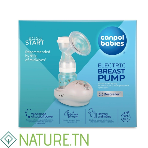 CANPOL BABIES TIRE-LAIT ELECTRIQUE EASY START 12/215 1