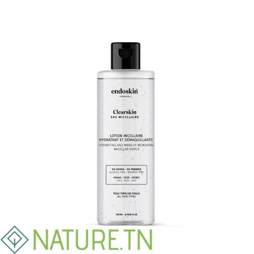 ENDOSKIN CLEARSKIN LOTION MICELLAIRE HYDRATANTE 200ML 1 ENDOSKIN CLEARSKIN LOTION MICELLAIRE HYDRATANTE 200ML 1