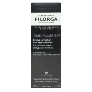 FILORGA TIME FILLER 5XP CREME CORRECTION TOUS TYPES DE RIDES PNS 30ML