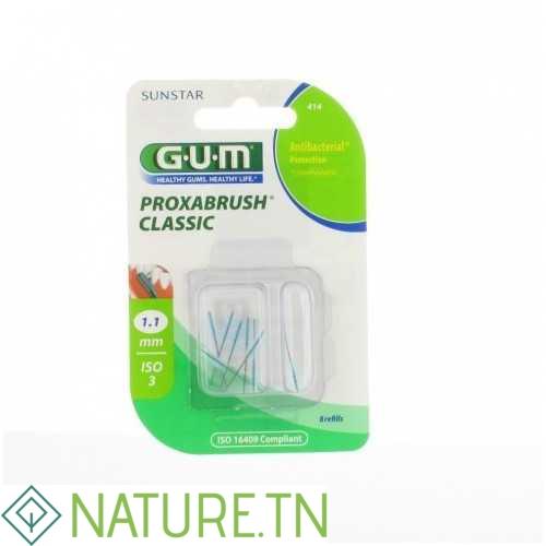 GUM BROSSETTES ULTRA FINE CONIQUE B/8 (414) 3 GUM BROSSETTES ULTRA FINE CONIQUE B/8 (414)