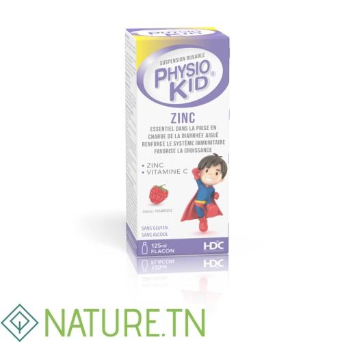 HDC PHYSIO KID ZINC FRAMBOISE 125ML 1