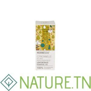 HERBEOS HUILE ESSENTIELLE DE CITRONNELLE 5ML