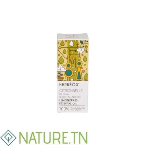 HERBEOS HUILE ESSENTIELLE DE CITRONNELLE 5ML 2