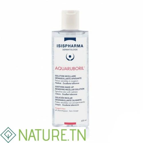 ISISPHARMA AQUARUBORIL SOLUTION MICELLAIRE DEMAQUILLANTE 400ML 1