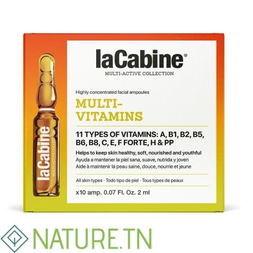 LA CABINE AMPOULES MULTIVITAMINES 10X2ML 1 LA CABINE AMPOULES MULTIVITAMINES 10X2ML 1