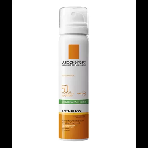 LA ROCHE POSAY ANTHELIOS ANTI-BRILLANCE BRUME FRAICHE INVISIBLE SPF 50+ 75 ML 2