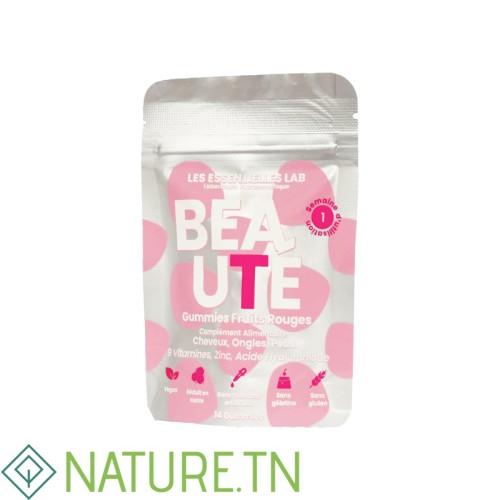 LES ESSENTIELLES LAB BEAUTE GUMMIES FRUITS ROUGES 14 GUMMIES 2