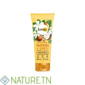 LOVEA APRES SHAMPOOING MONOI & KARITE CHEVEUX SECS ET ABIMES 200 ML
