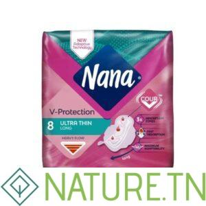 NANA V-PROTECTION SERVIETTES ULTRA LONG 8 PIECES