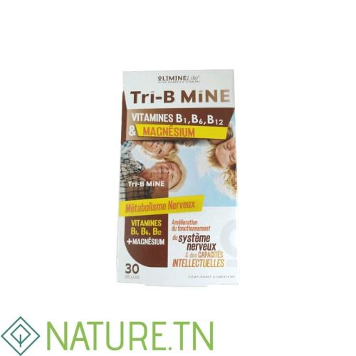 NATURALIUM TRI B MINE VITAMINES B1, B6, B12 & MAGNESIUM 30 GELULES 3 NATURALIUM TRI B MINE VITAMINES B1, B6, B12 & MAGNESIUM 30 GELULES