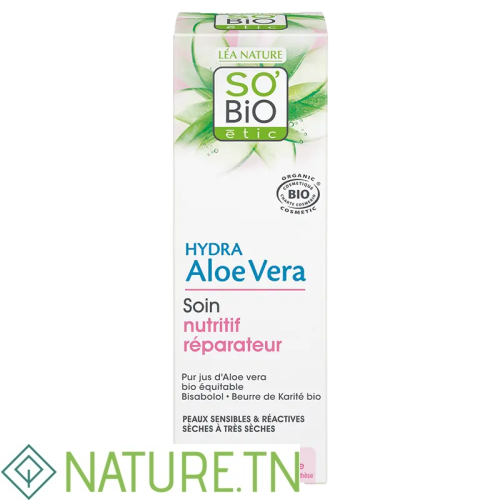 SO BIO HYDRA ALOE VERA SOIN NUTRITIF REPARATEUR 50ML 1