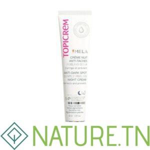 TOPICREM MELA CREME NUIT ANTI TACHES PEELING DOUX 40ML