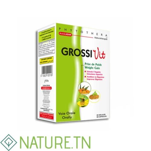 VITAL PHYTOTHERA GROSSIVIT 60 GELULES 2