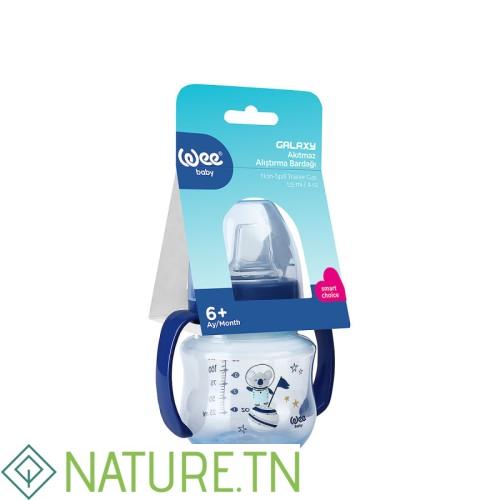 WEE BABY GLOBLET ANTI COLIQUE ANTI DEVERSEMENT AVEC ANSES 6M+ 125ML 753 2