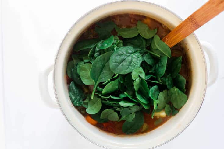 Soup minestrone: épais et nutritif 9 Minestrone Soup Étape 6 - Dr Axe