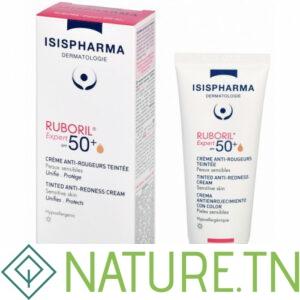 ISISPHARMA RUBORIL EXPERT CREME ANTI ROUGEUR TEINTE SPF50+ 40ML