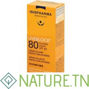 ISISPHARMA UVEBLOCK CREME SPF80 INVISIBLE 40ML