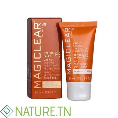 MAGICLEAR CREME SOLAIRE TEINTEE SPF50+ 50ML 2