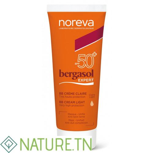 NOREVA BERGASOL BB CREME CLAIR SPF50+ 40ML 1 NOREVA BERGASOL BB CREME CLAIR SPF50+ 40ML 1